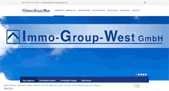 Desktop Screenshot of immogroupwest.de