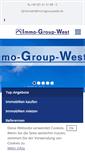 Mobile Screenshot of immogroupwest.de
